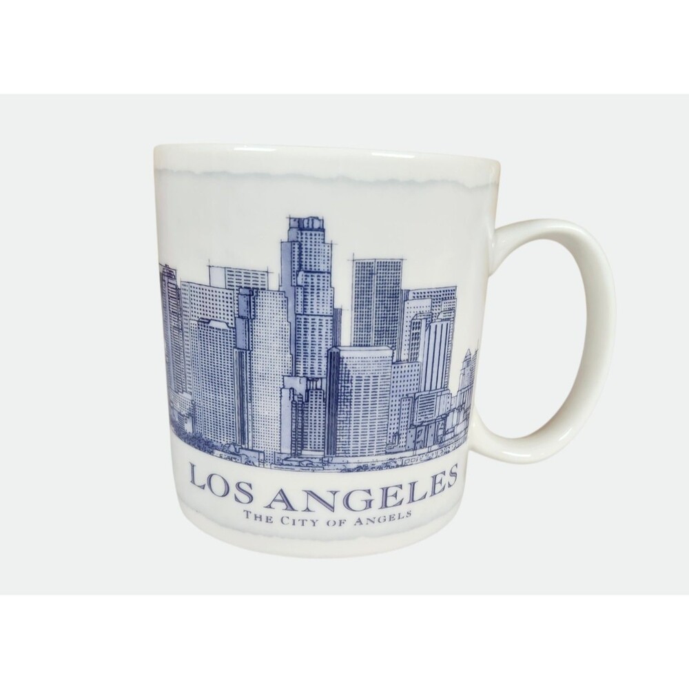 Starbucks Architecture Series 2006 Los Angeles City Of Angels Coffee Mug 18 Oz